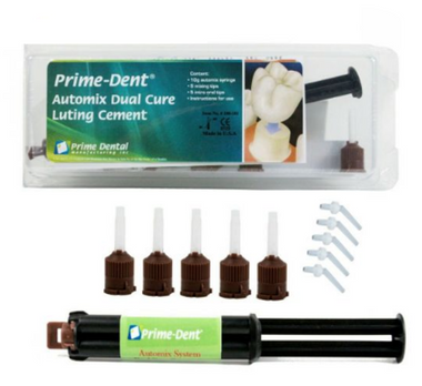 Automix dual cure composite luting cement 10 g Syringe Kit
