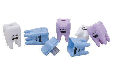 Tooth Shaped Pencil Sharpener, Assorted, 20 Per Pack