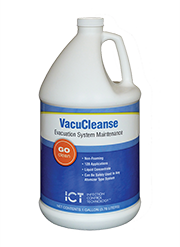VacuCleanse (Dental Vacuum Line Cleaner Liguid 1 Gallon Concentrated Daily Use) SKU: VC128apx