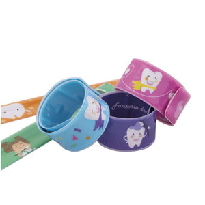 Plastic Magic Snap Bracelet, Assorted Colors, 20 Per Pack