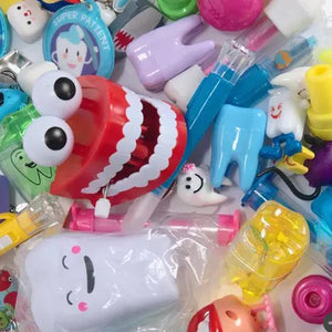 BADER Random Dental Reward Toys, Assorted, 100 Assorted Toys