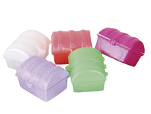 Load image into Gallery viewer, BADER Treasure Chest First Tooth Holder, Assorted Colors, 20 per pack
