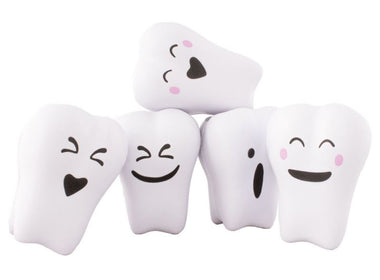 Molar Shaped Stress Reliever, Assorted Designs, 20 Per Pack