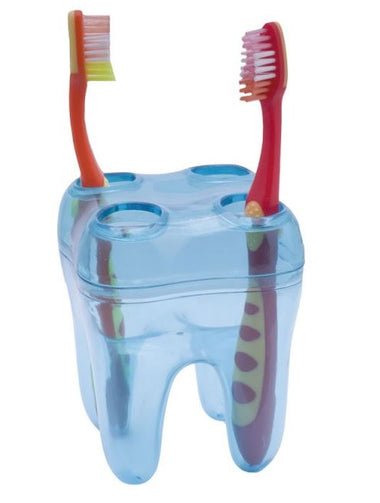 Molar Shaped Toothbrush Holder, Assorted, 20 Per Pack