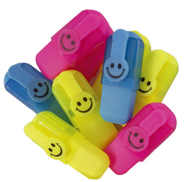 Mini Scented Emoji Highlighter, Assorted Colors, 20 Per Pack