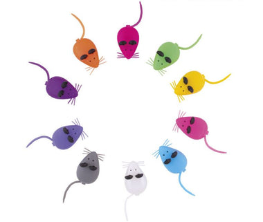 BADER Gonzalez Mouse First Baby Tooth Holder, Assorted Colors, 20 per pack