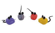 Load image into Gallery viewer, BADER  Deluxe Plastic Mouse-Reton First Baby Tooth Holder, Assorted Colors, 20 per pack