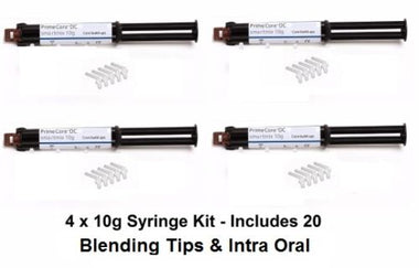 Prime-Core DC  Automix Syringe Kit 4 x 10g Syringe Kit 003-080,083