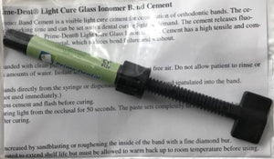 Prime Dent Glass Ionomer Band Cement 1 X 5g syringe - Shade A2 - Natural