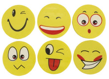 Load image into Gallery viewer, Yellow Smiley Face Fun Eraser, Assorted, 20 Per Pack