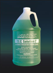T.E.C. Solution 2 (Concentrated “Enzymatic” Evacuation System Cleaning Solution to be used with The TEC System)