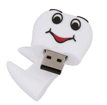 Load image into Gallery viewer, Smiley Face Molar 32GB USB Memory Stick, 1/Pk