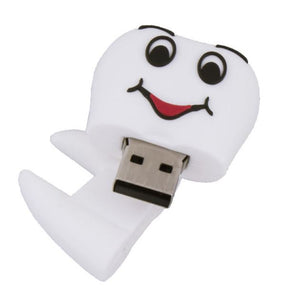 Smiley Face Molar 32GB USB Memory Stick, 1/Pk