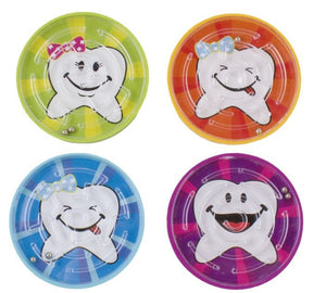 Molar Labyrinth Maze Game, Assorted Colors, 20 Per Pack